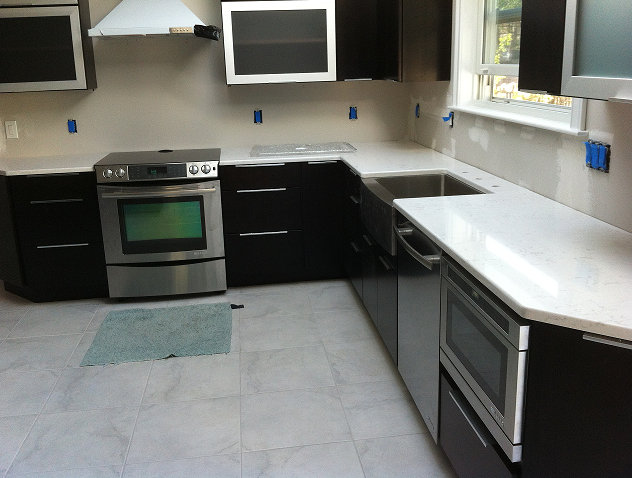 Another Beautiful White Countertop in Torquay Cambria by Bill Shea’s